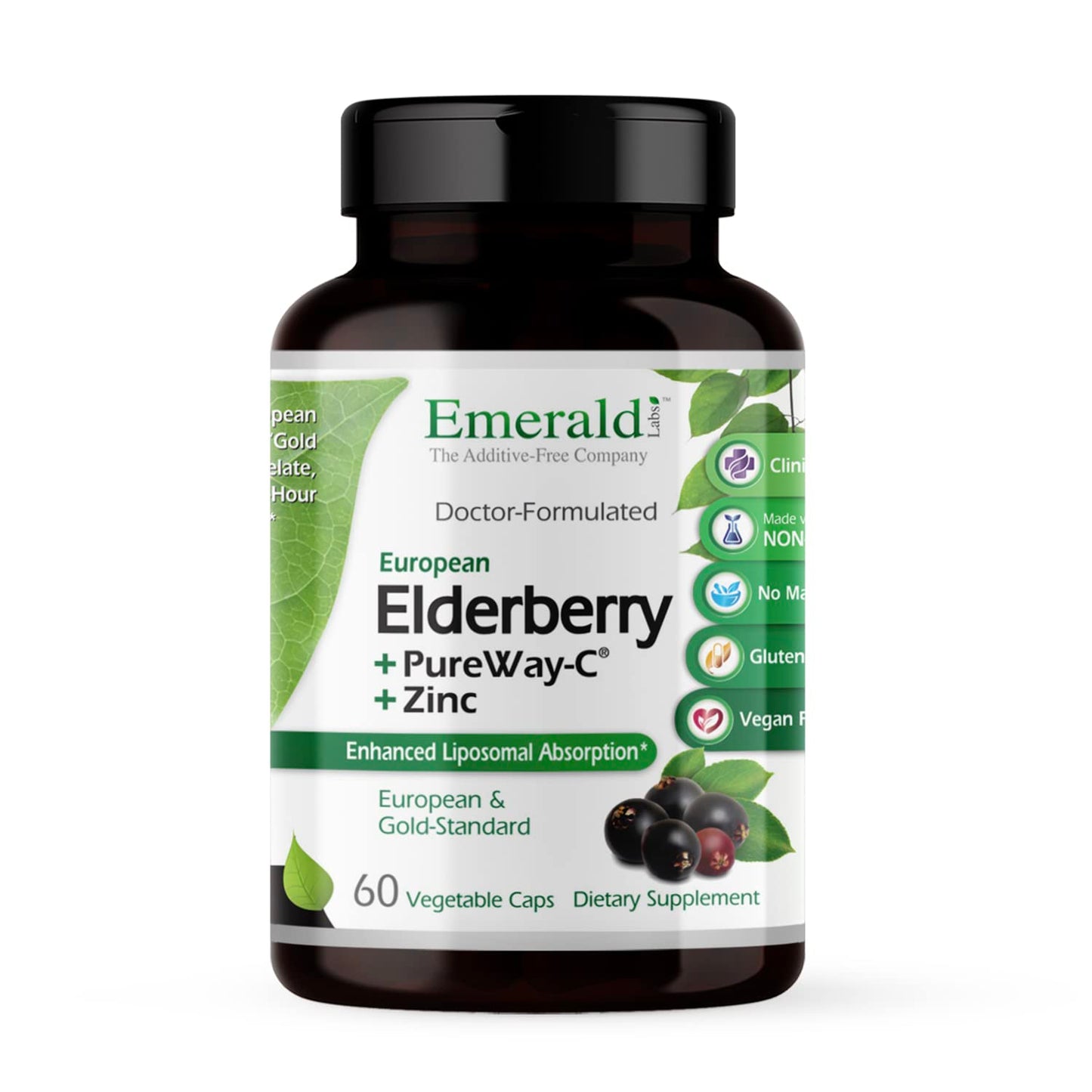 Emerald Labs Elderberry Plus 60 Capsules
