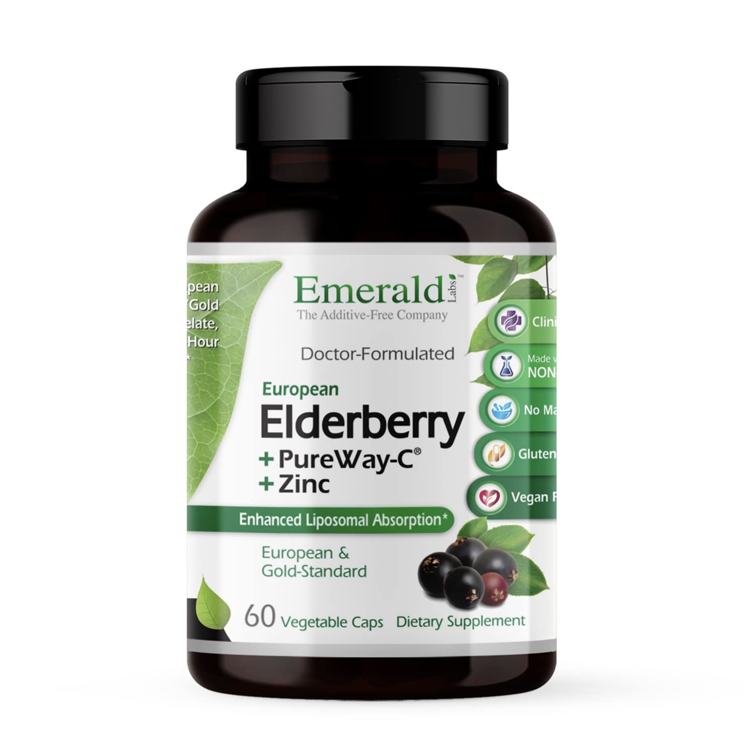 Emerald Labs Elderberry Plus 60 Capsules