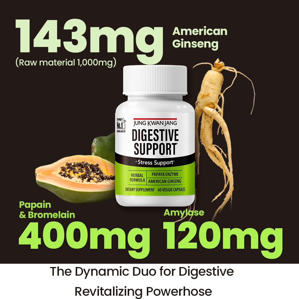 JUNG KWAN JANG Digestive Wellness Support Capsules, 60 Capsules