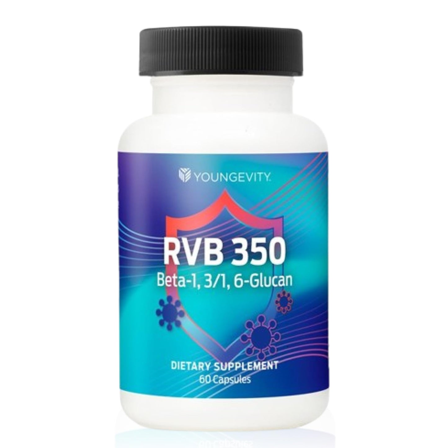 Youngevity RVB 350 (Beta 1, 3/1, 6-Glucan) 60 Capsules