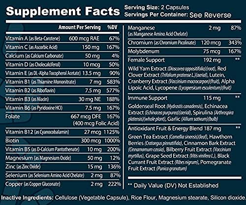 Bulk Buy Multivitamin & Women's Health Blend Capsule, 250 Count