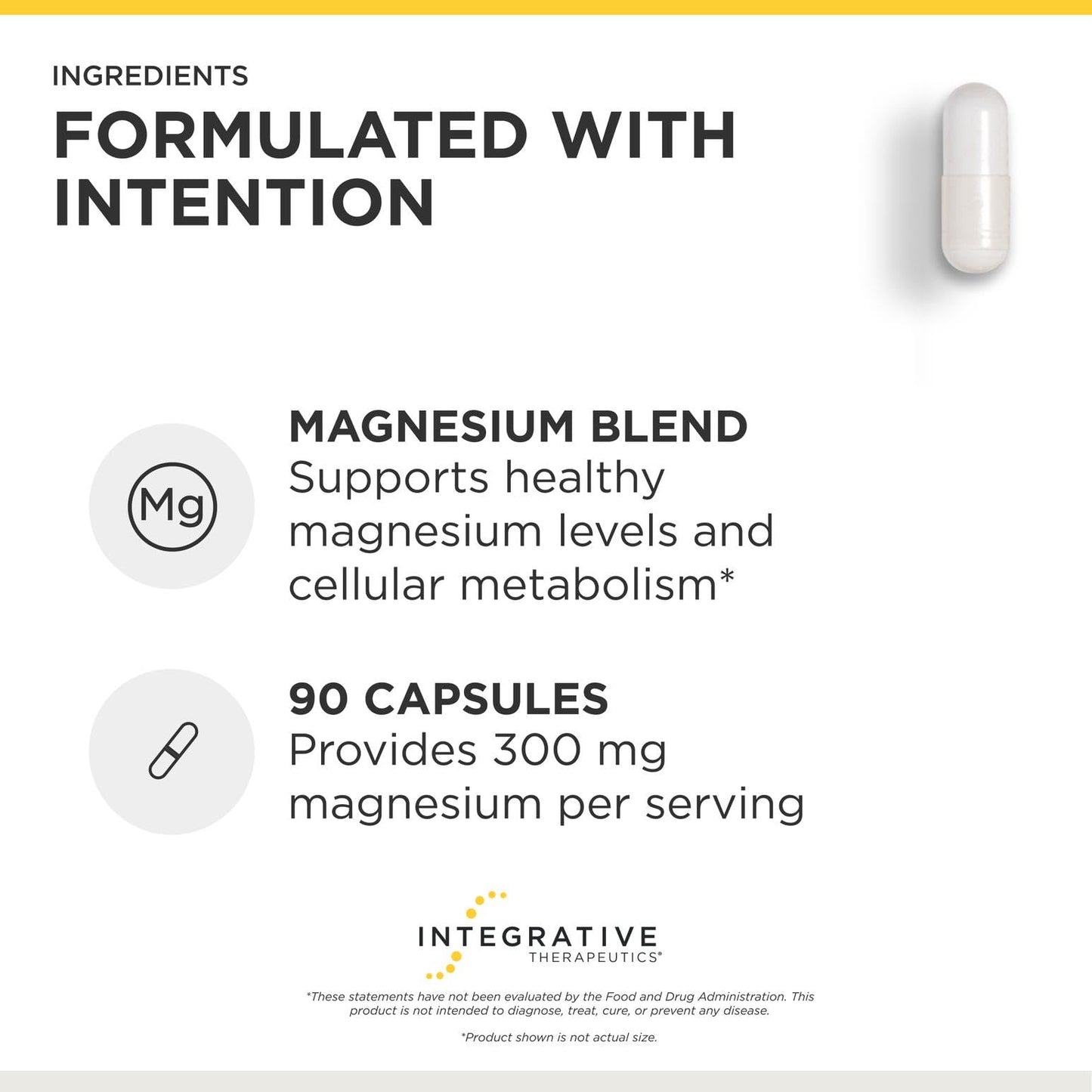 Integrative Therapeutics Tri-Magnesium Capsules, 90 Capsules
