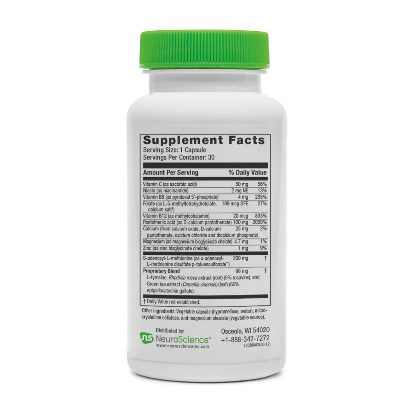 NeuroScience AdreCor Capsule 30 Count