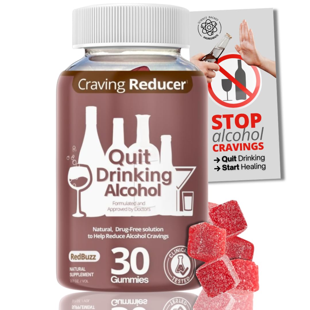 Health Chews Quit Drinking Alcohol Aid Gummy 30 Count