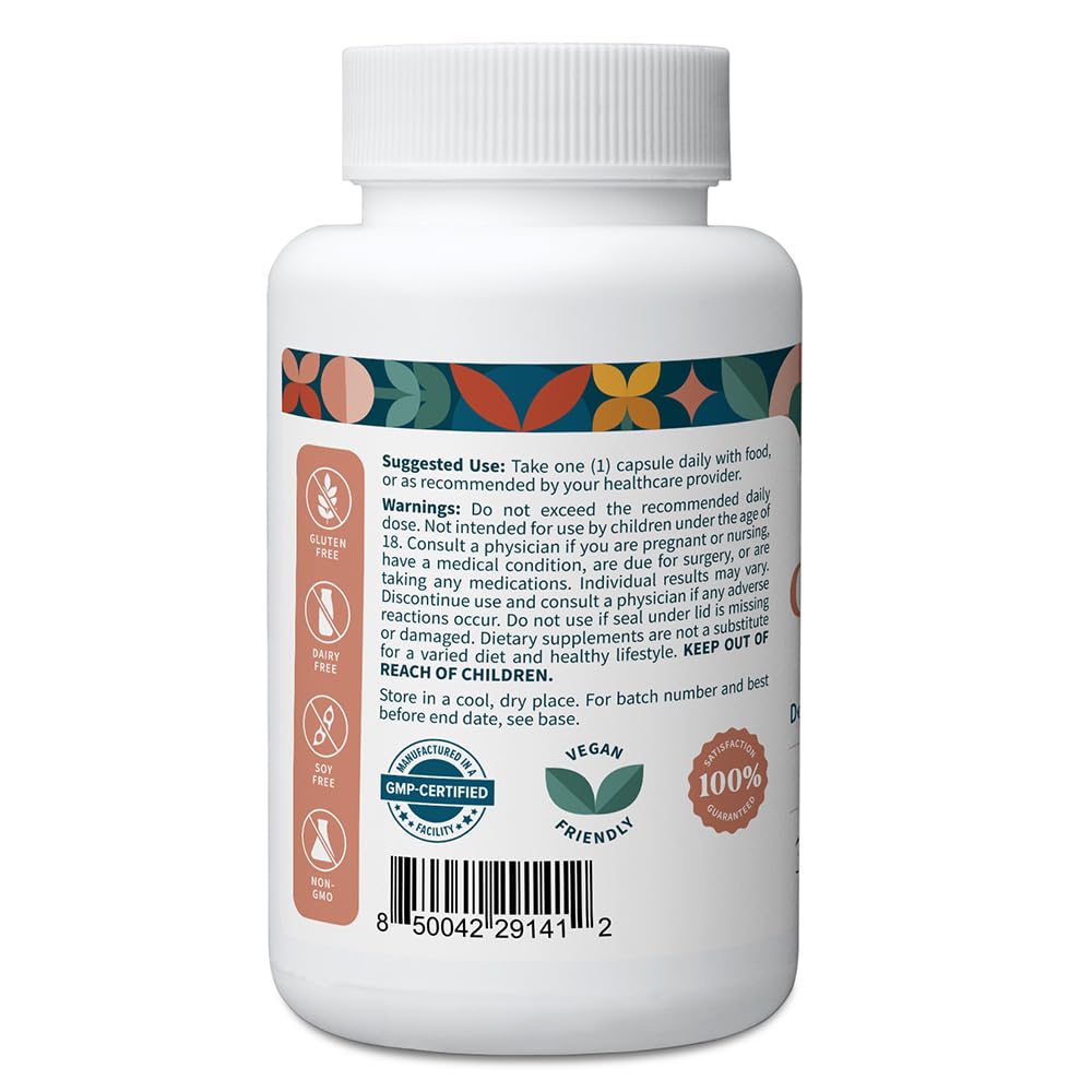 Pattern Wellness Glutathione Supplement, 30 Vegan Capsules