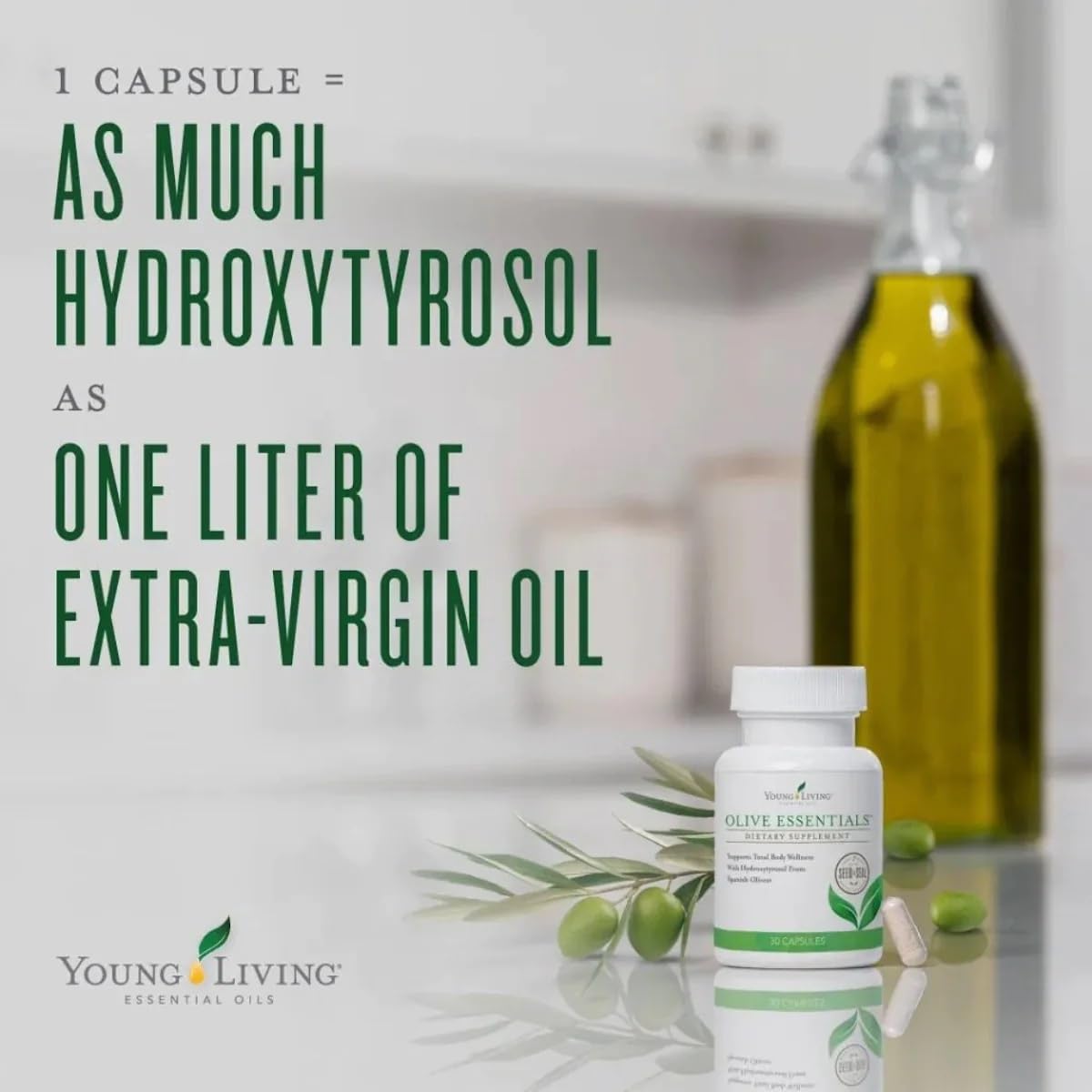 Young Living Olive Essentials Capsules 30-Count