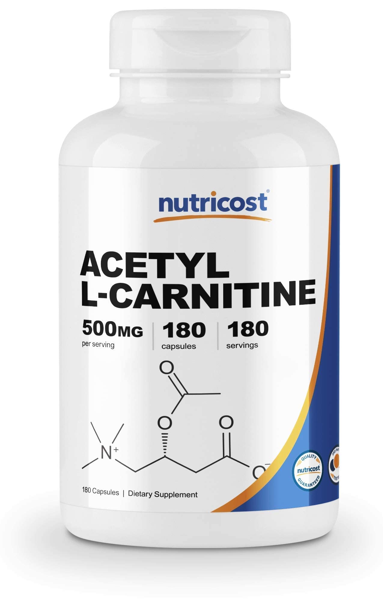 Nutricost Alpha Lipoic Acid 600mg 240 Capsules & Acetyl L-Carnitine 500mg 180 Capsules, 420 Capsules Total