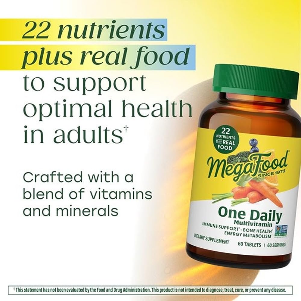 MegaFood One Daily Multivitamin for Women and Men 90 Tablets