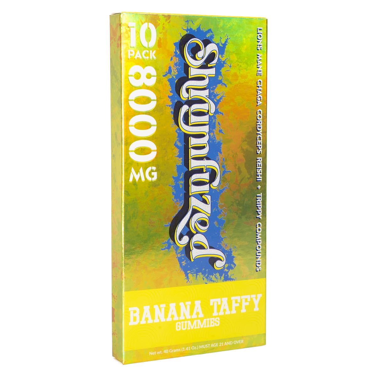 Shrumfuzed Proprietary Nootropic Mushroom Gummy, 10 Count