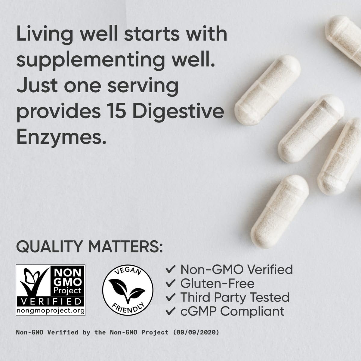 Sports Research Digestive Enzymes with Probiotics & Ginger Capsule 90 Count