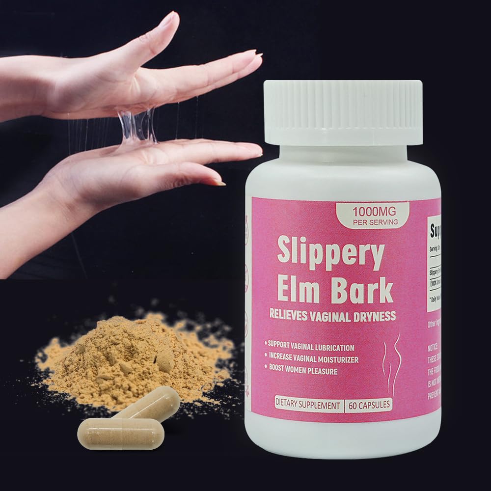 Grovege Slippery Elm Bark Capsule 1 Count