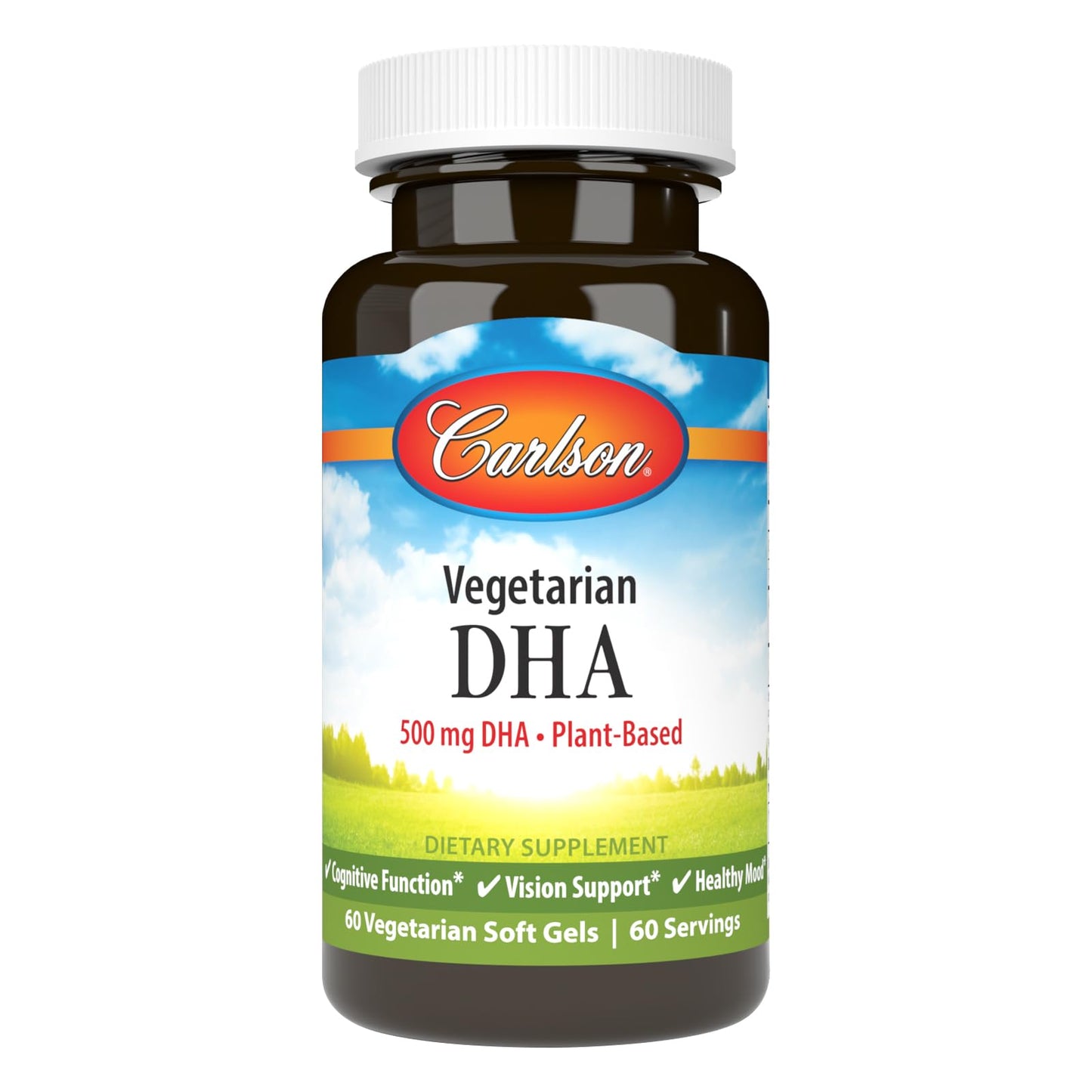 Carlson Vegetarian DHA Softgels 60 Count
