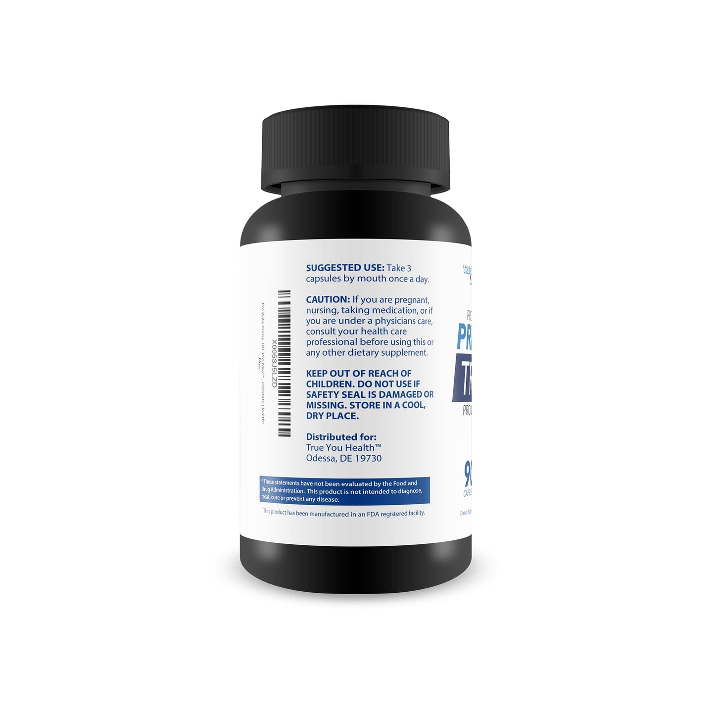 True You Health Prostate Prime Trt Pro Max Capsule, 90 Count