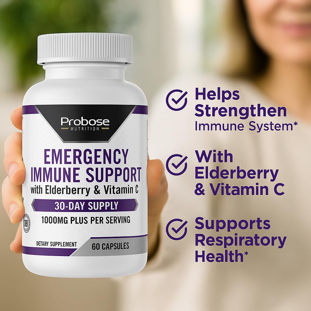Probase Nutrition Emergency Immune Support 60 Capsules