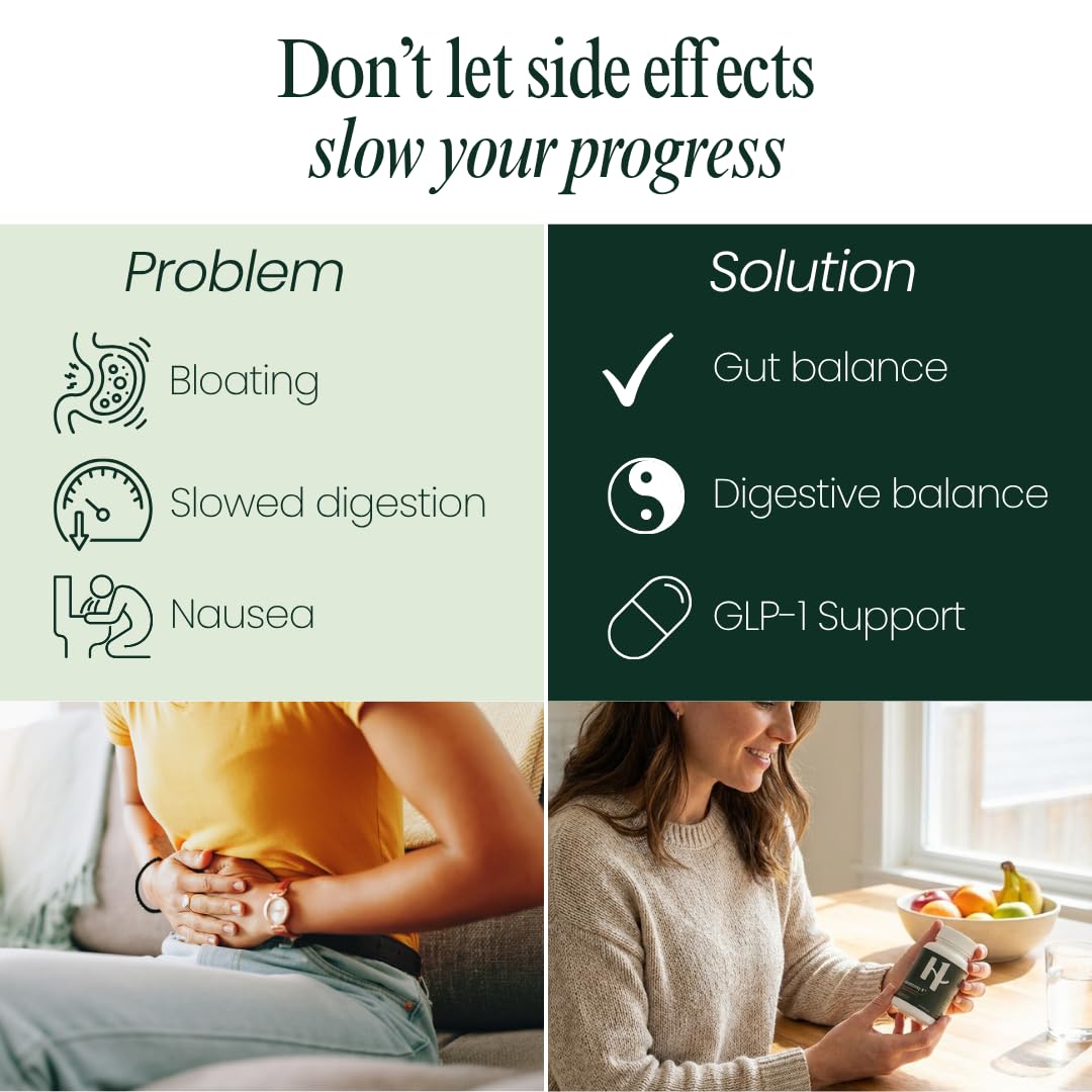 Harmony-1 Physician Formulated GLP-1 Digestive Support Capsule, 60 Capsules