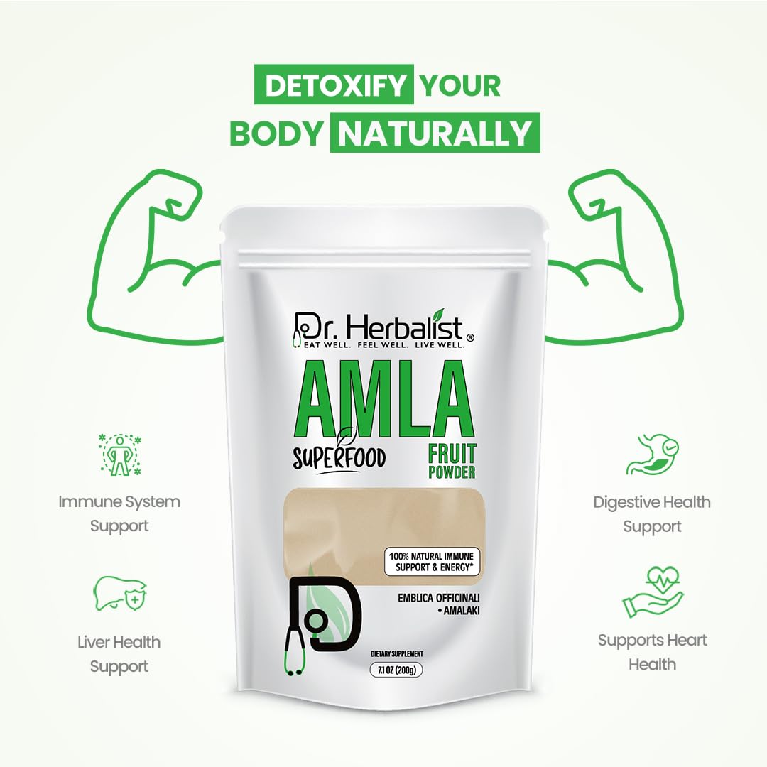 Dr. HERBALIST Amla Powder 7.1 oz