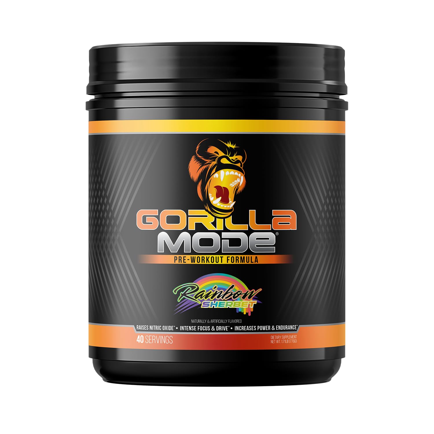 Gorilla Mind Gorilla Mode Pre Workout Powder 28 Servings
