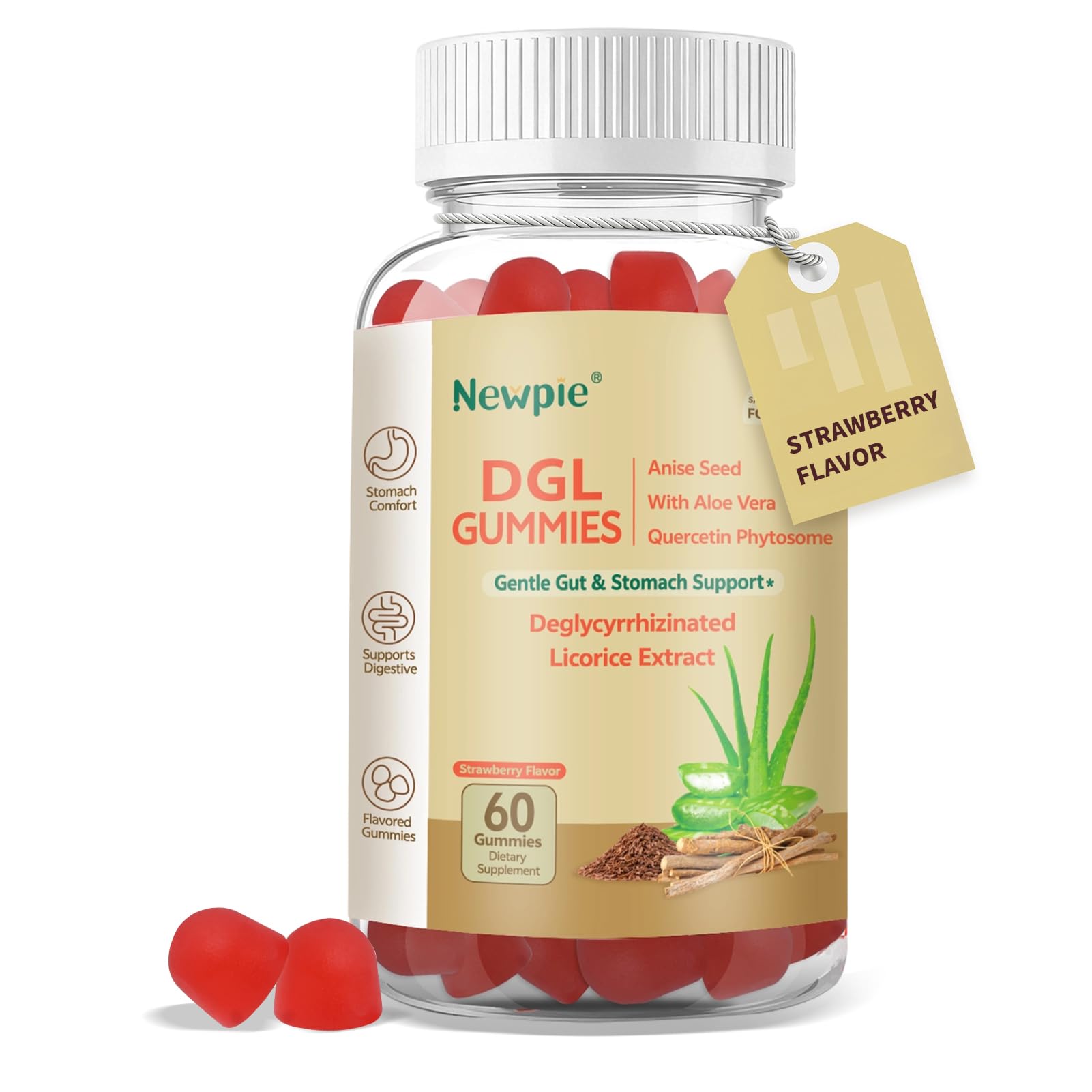 Blltzzz DGL Gummies 60 Count