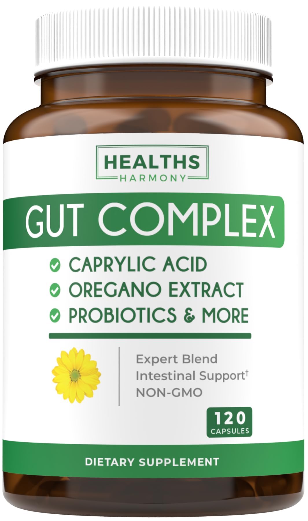 Healths Harmony Candida Support Capsules 120 Count