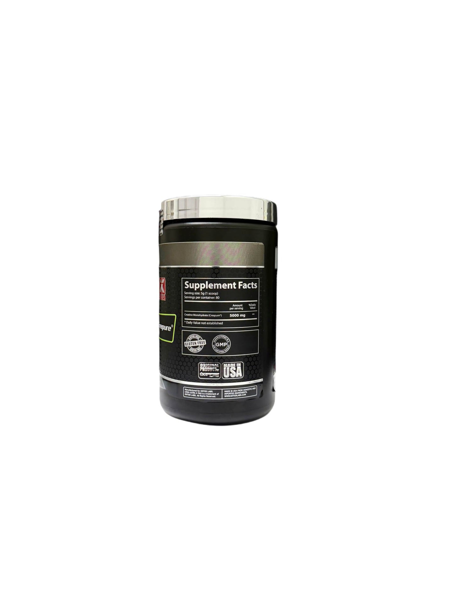 Kiffer Laboratories Creapure Ultra Pro Creatine Monohydrate Powder 14.11 oz