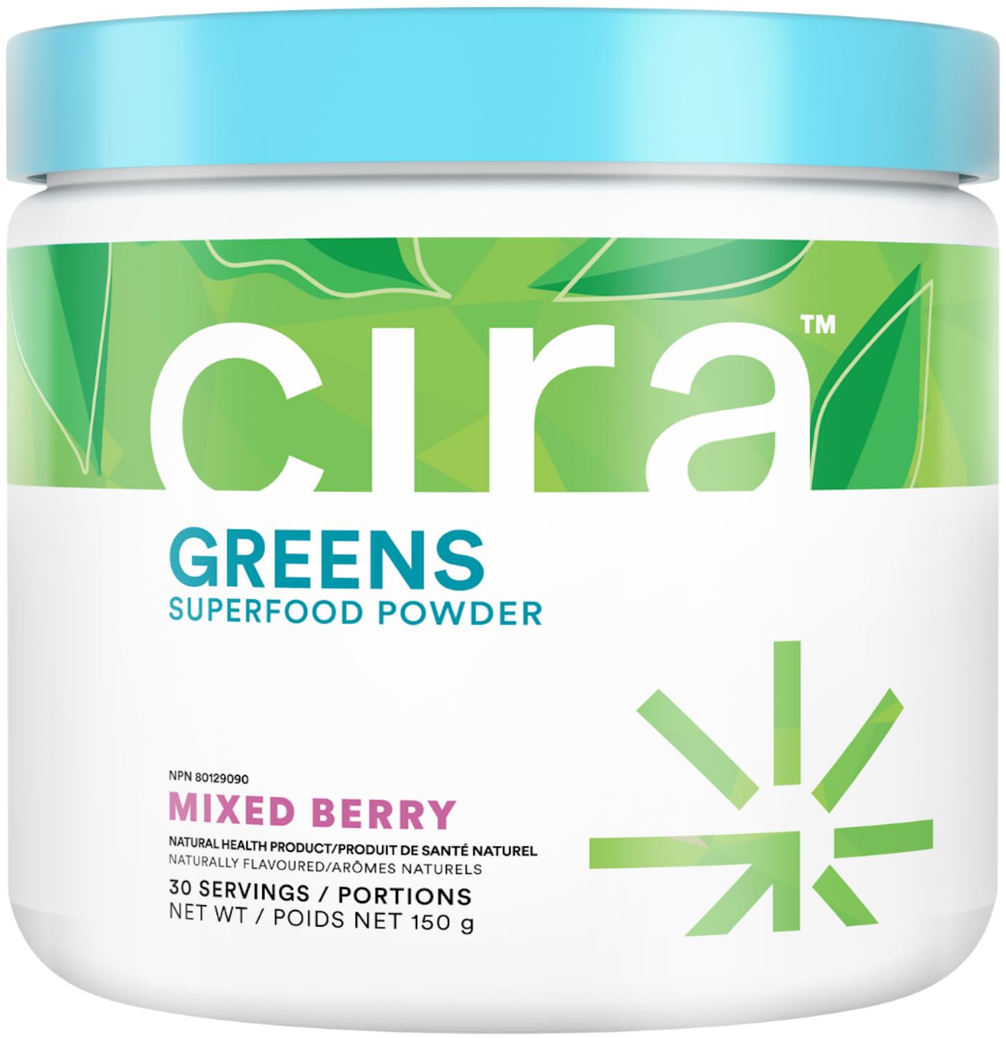 Cira Daily Greens Organic Spirulina Powder, 5.29 Ounce