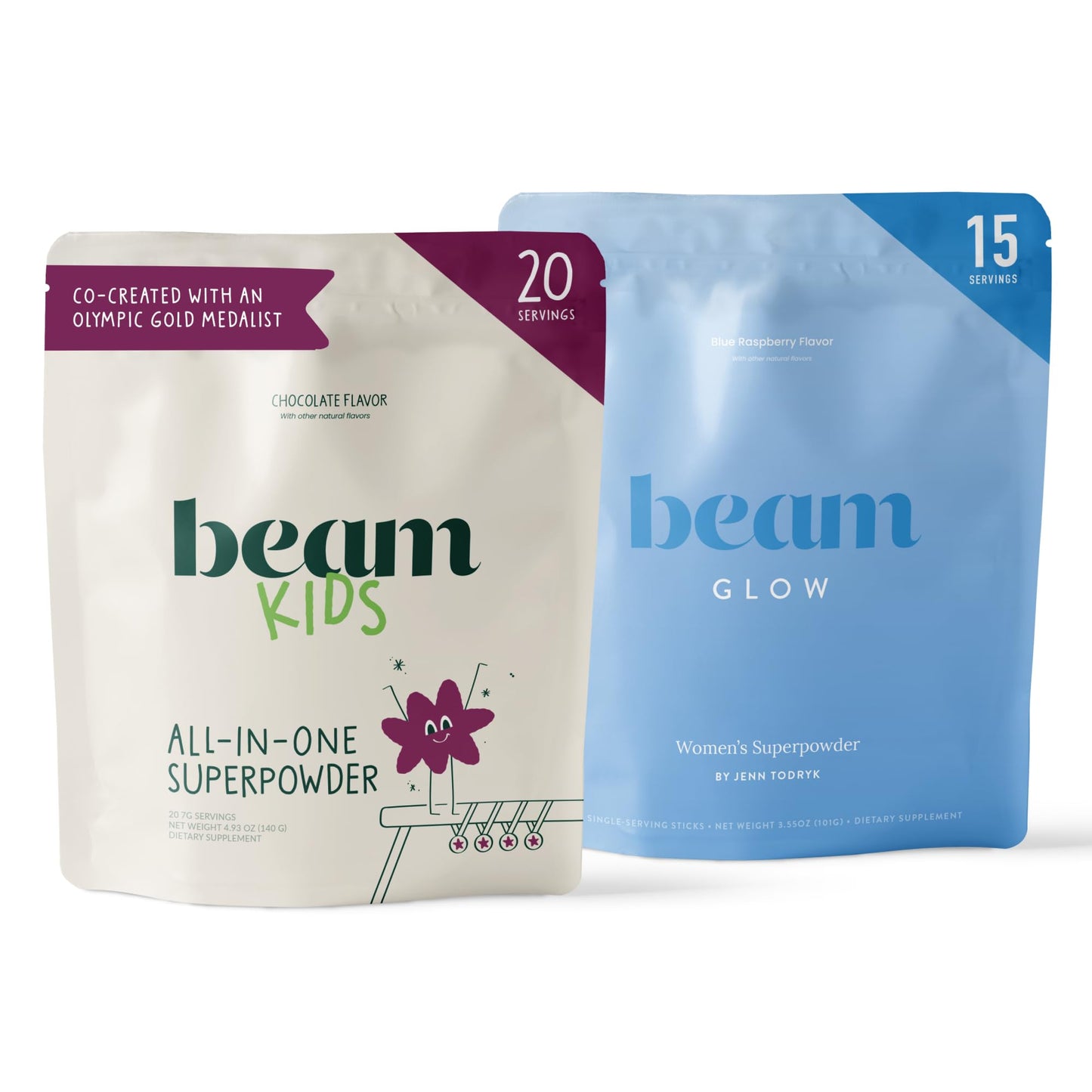 BEAM Glow & Kids Wellness Bundle Powder 23