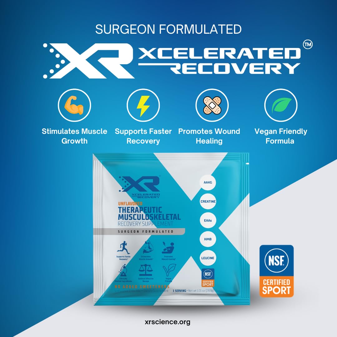 XR Xcelerated Recovery Muscle Support Supplement Powder, 414.4