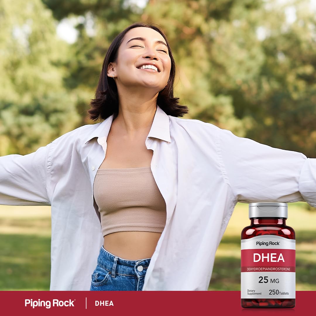 Piping Rock DHEA 25mg Tablet 250 Count