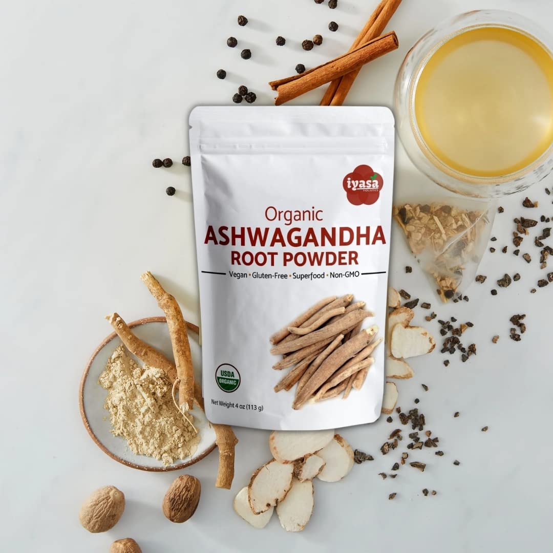 Iyasa Holistics Ashwagandha Powder 4 oz
