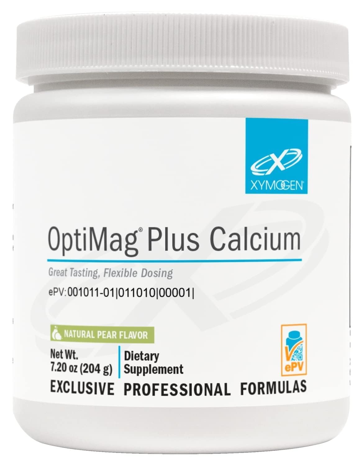 XYMOGEN OptiMag Plus Calcium - Magnesium & Calcium Powder 7.2 oz