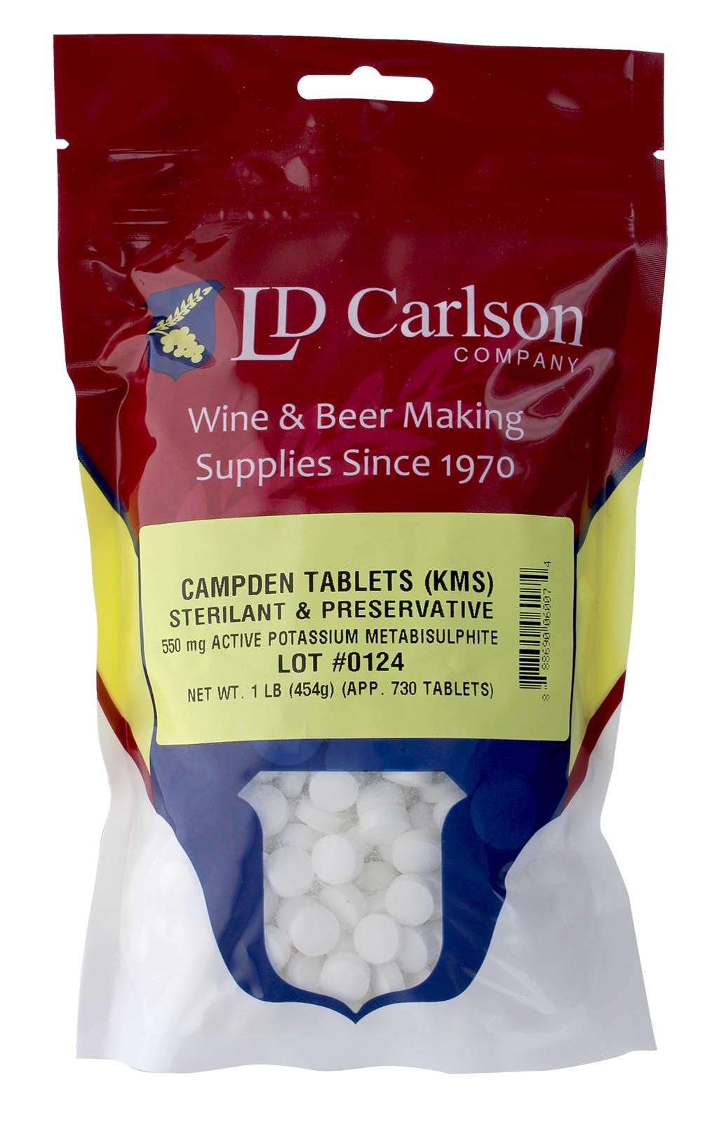 Home Brew Ohio Campden Tablets (Potassium Metabisulfite), 1 Tablet