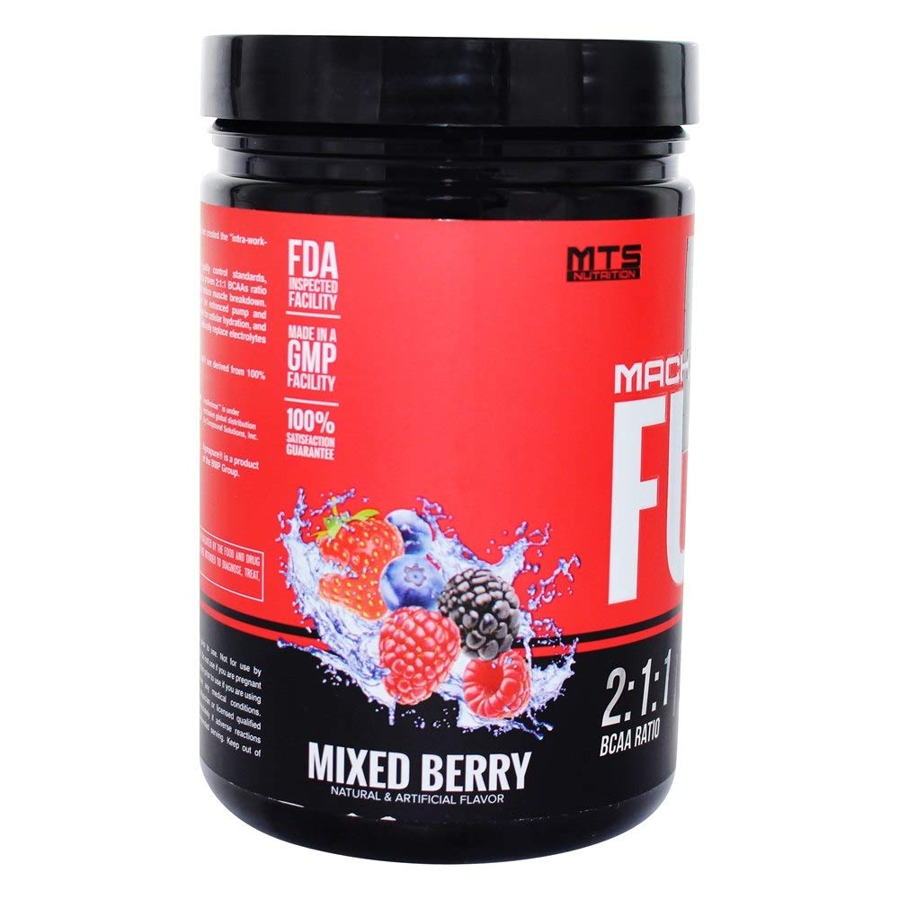 MTS Nutrition Machine Fuel Recover Replenish Refuel Mixed Berry Powder 12.4 Ounce