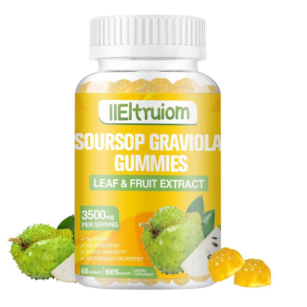 IIEltruiom Soursop Gummies 60 Count