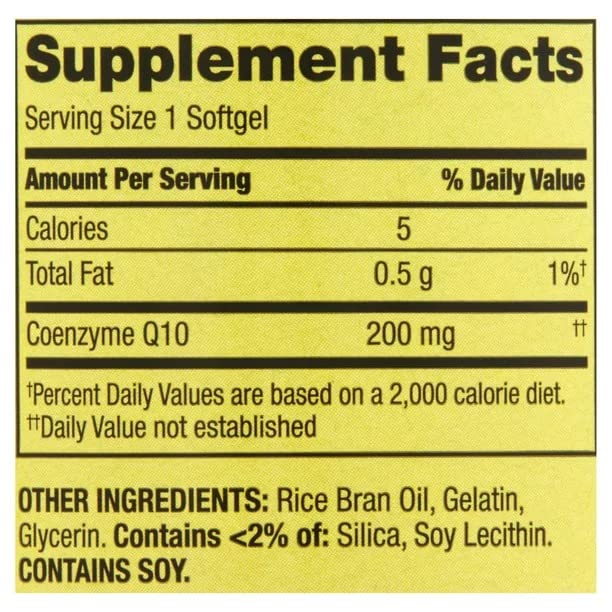 Convergence CoQ10 Rapid Release Softgels, 200mg, 150 Softgels