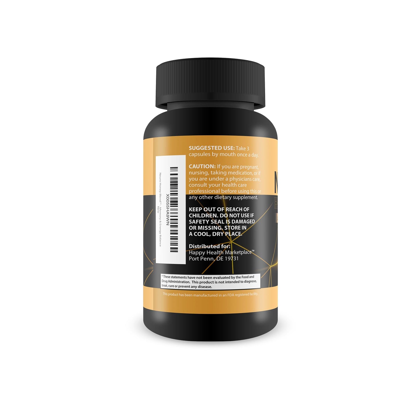 Happy Health Marketplace Neuro Honey Blend Capsule 90 Count