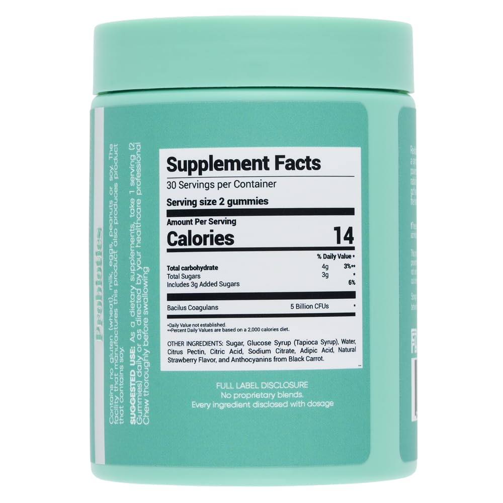ZIVA Feed The Gut Probiotic 60 Gummies