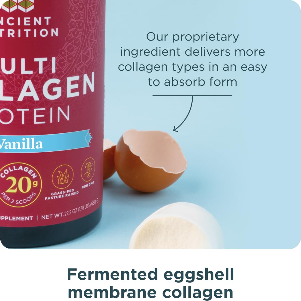 Ancient Nutrition Hydrolyzed Multi Collagen Peptides Powder 16.7