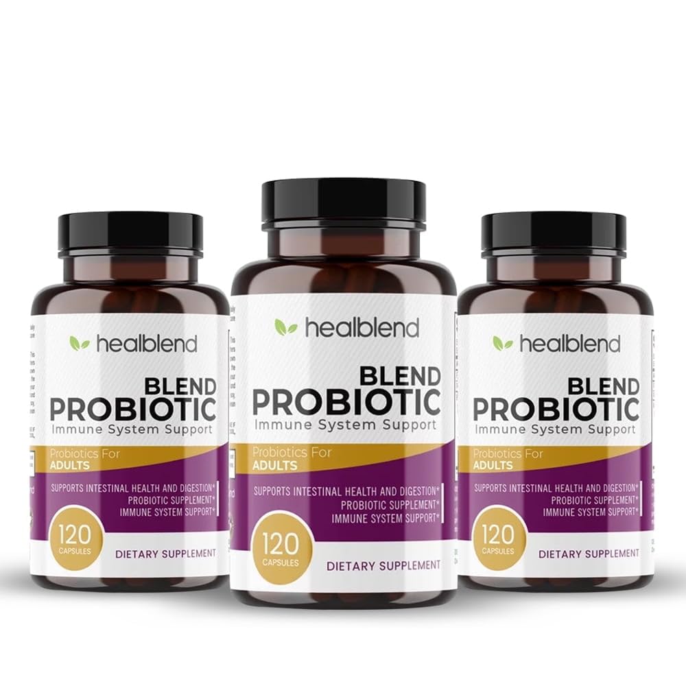 healblend Probiotic Caps Dietary Supplement Capsule, 120 Count