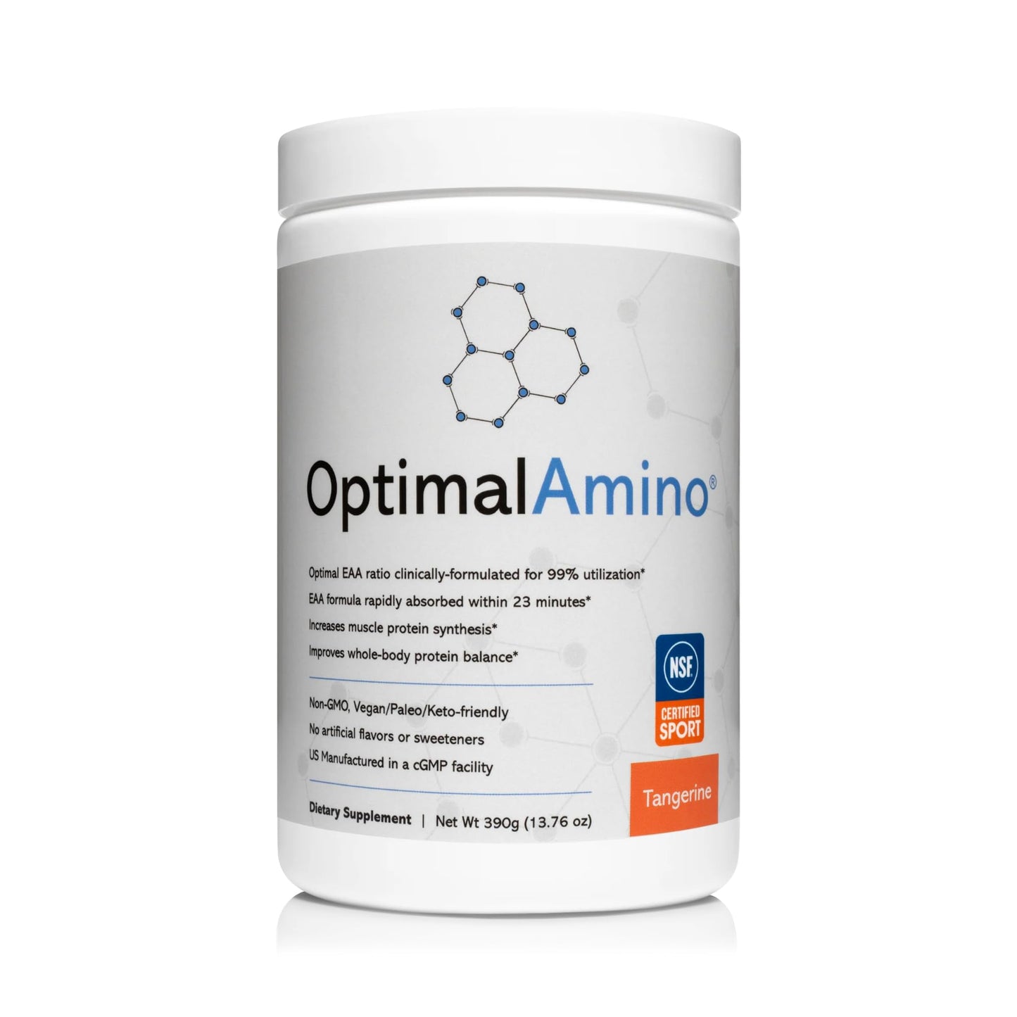 OptimalAmino Amino Acid Powder 13.76 Ounce