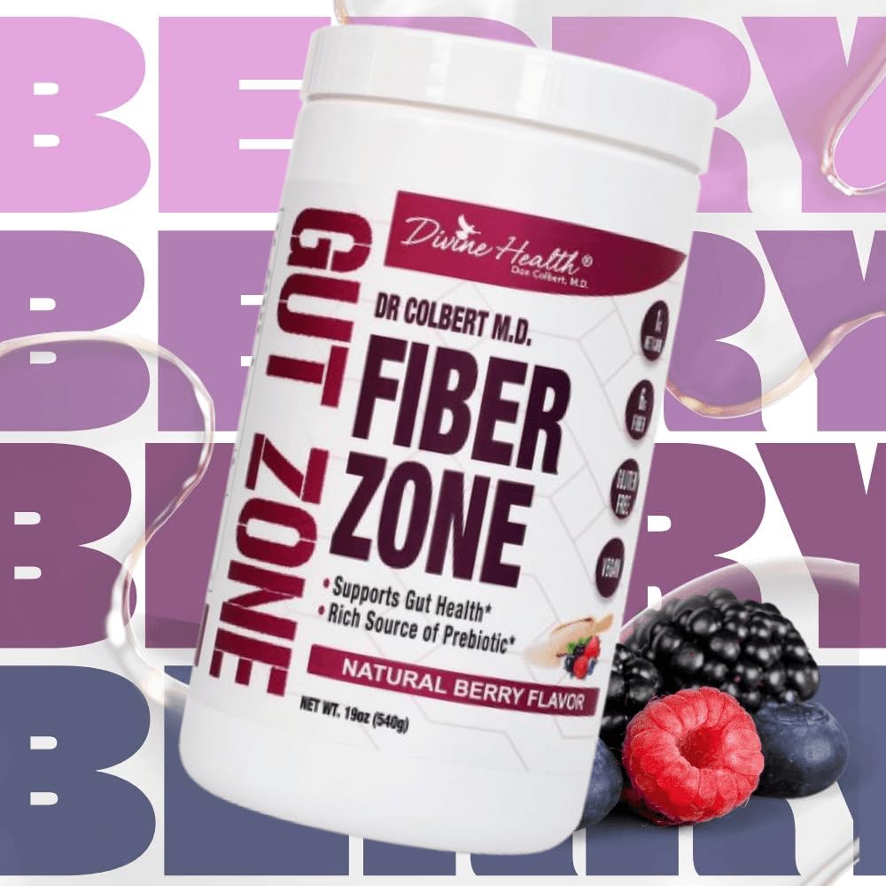 Divine Health Fiber Zone Powder 19 oz
