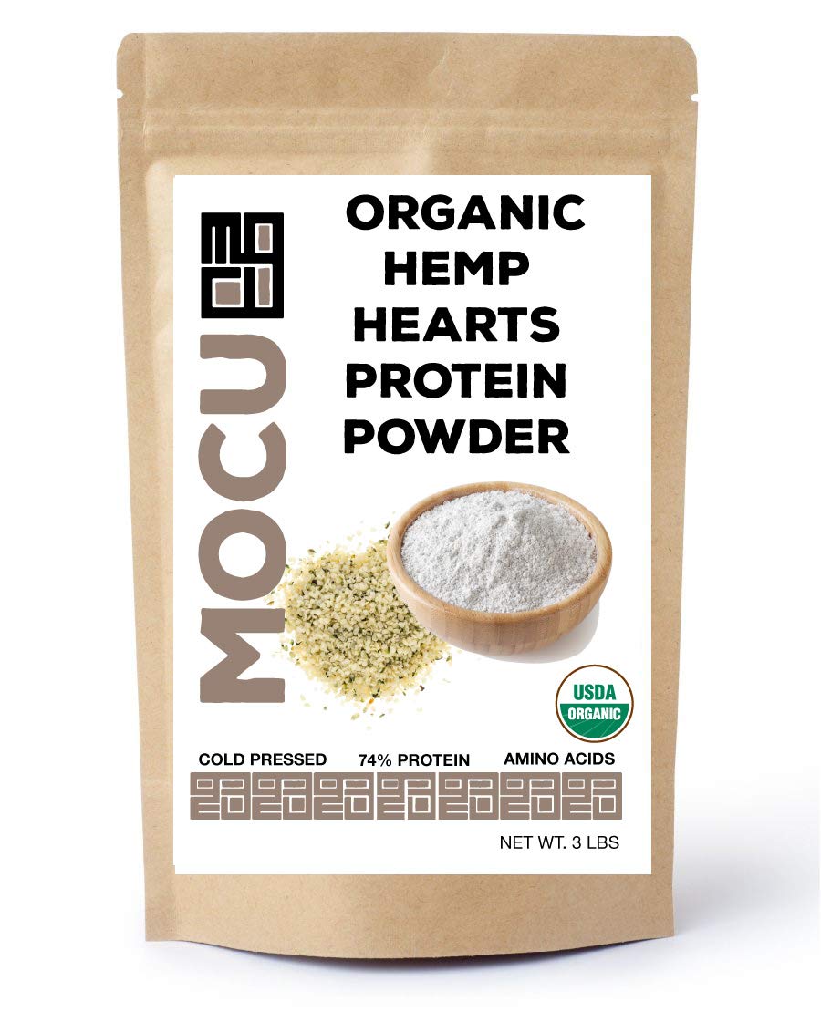 Sioditin MOCU Organic Hemp Heart Protein Powder, 96 Servings