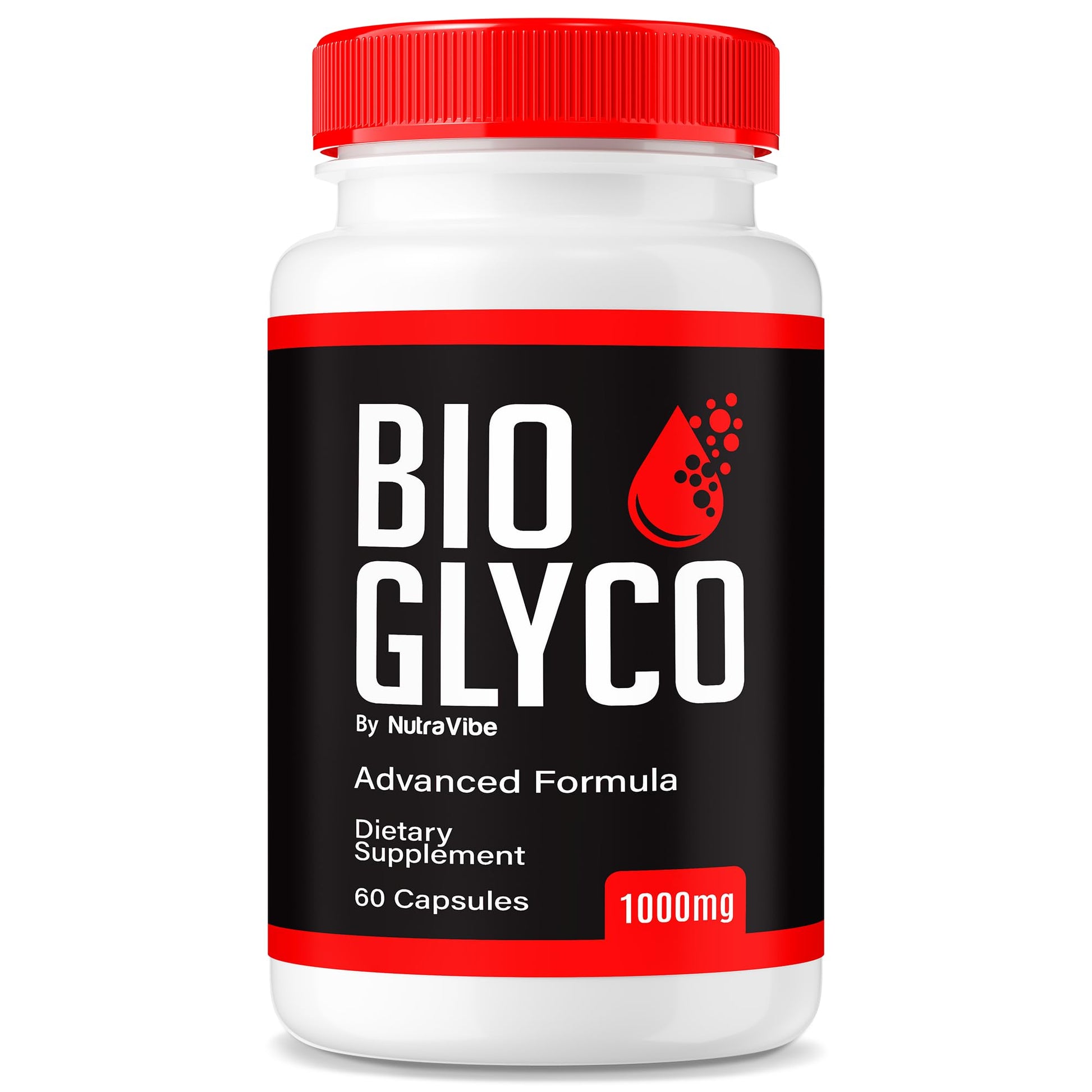 NutraVibe Bio Glyco Capsules, 60 Count