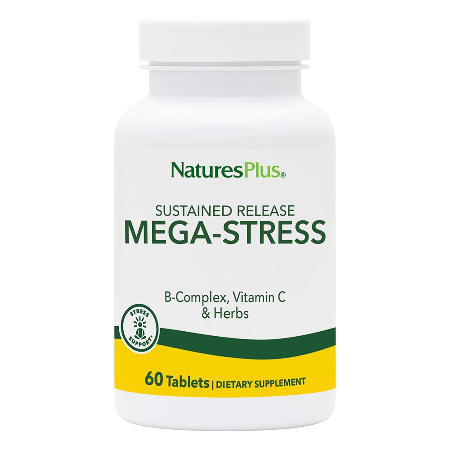 NaturesPlus Mega-Stress Complex Tablets 60