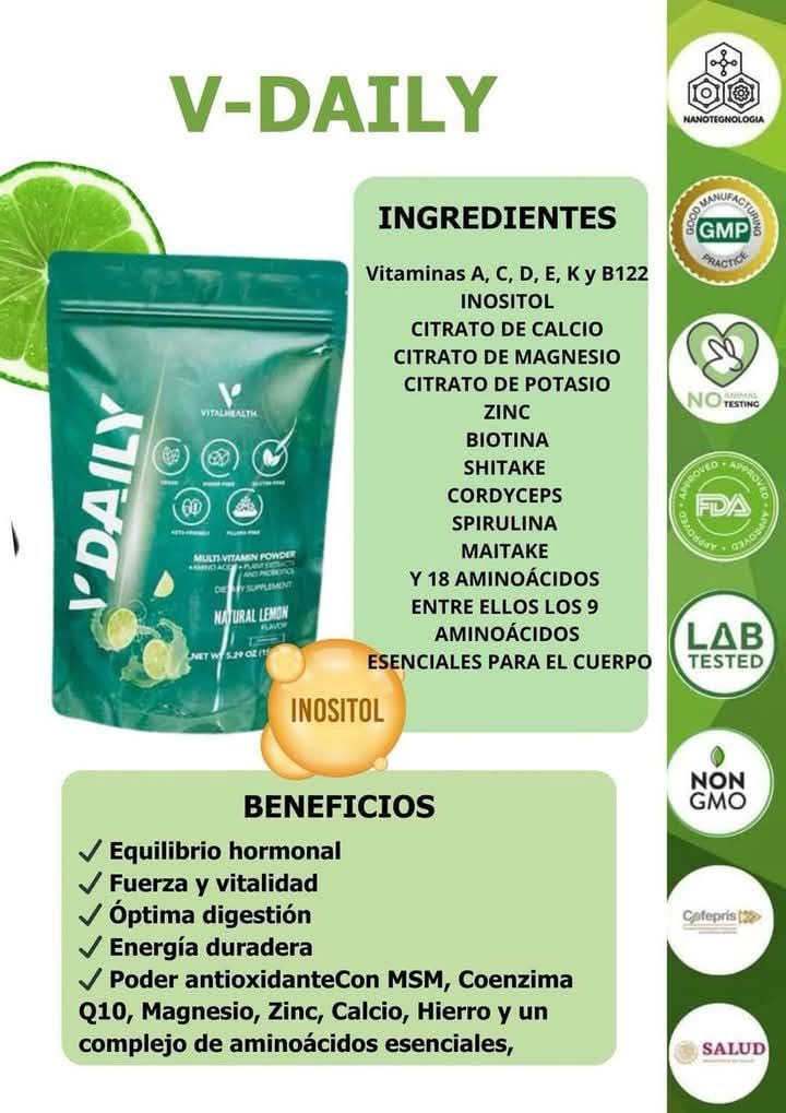 Generic V-Daily Multi-Vitamin Powder 5.29 oz