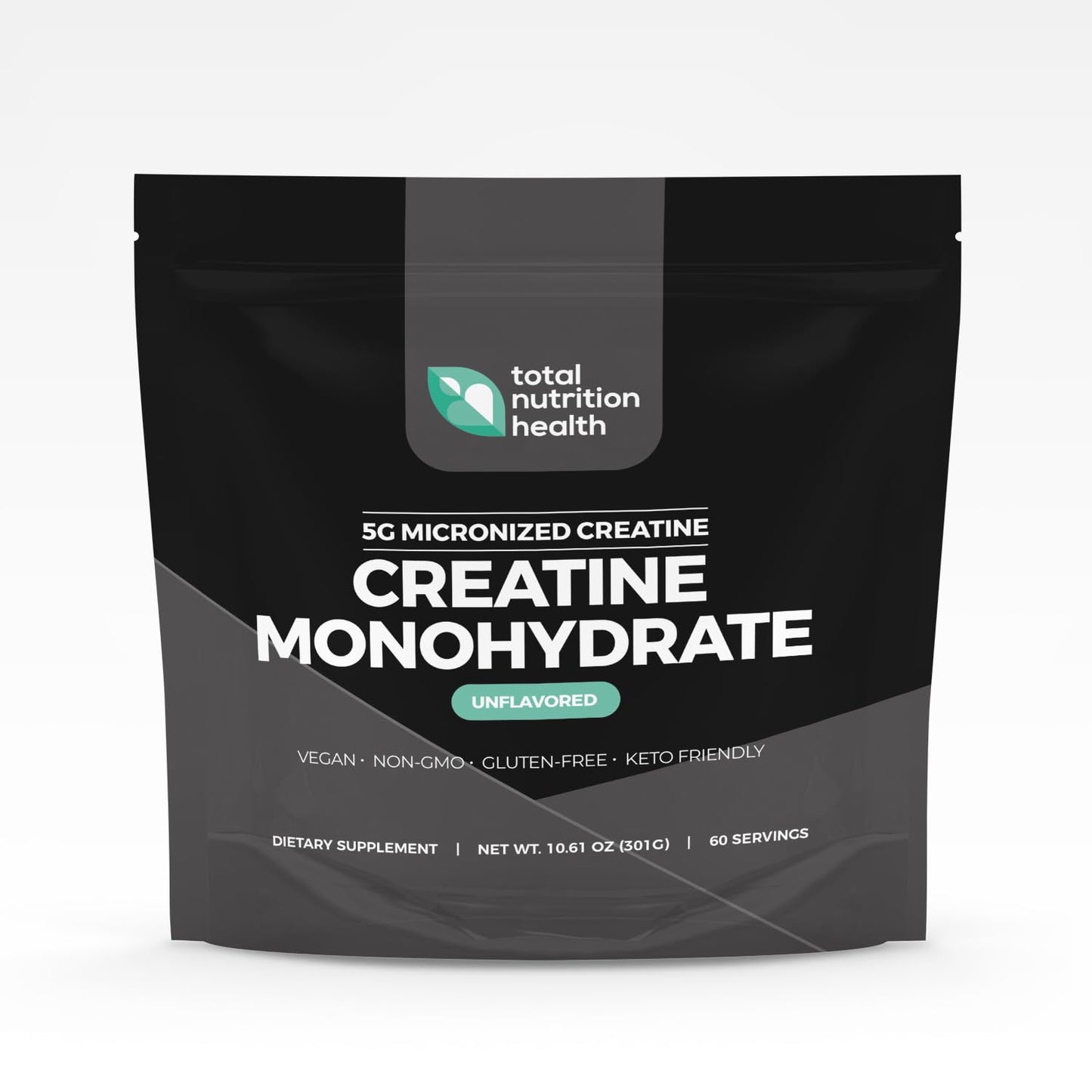 Total Nutrition Health Creatine Monohydrate Powder 10.61 Ounces
