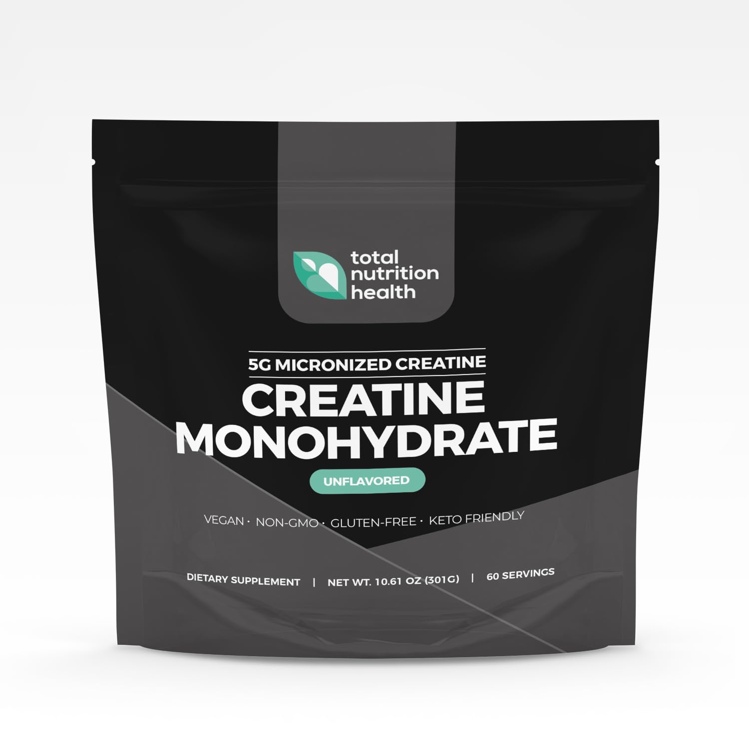 Total Nutrition Health Creatine Monohydrate Powder 10.61 Ounces