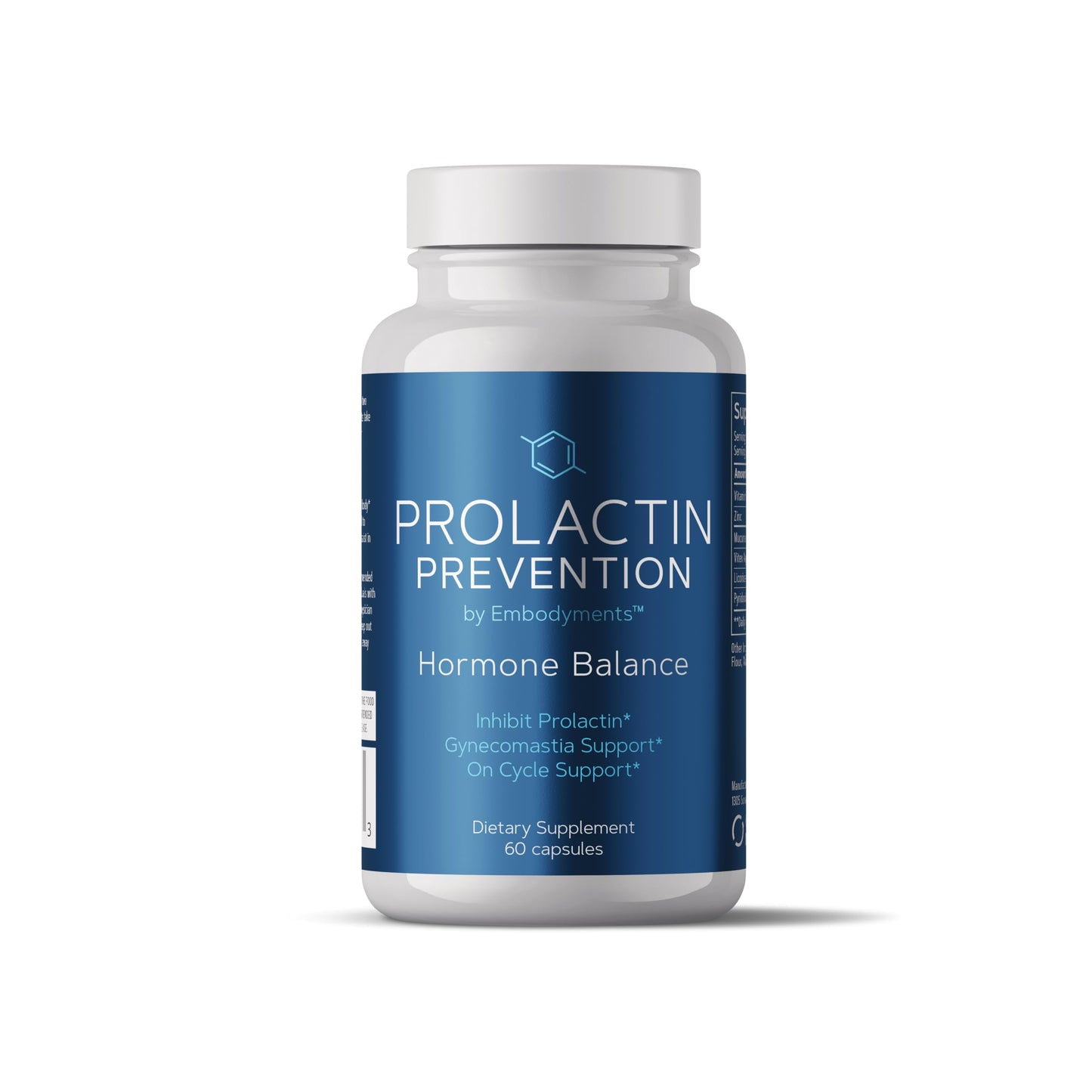 Complete Nutrition Prolactin Prevention Dopamine & Hormone Balance Support Capsules, 60 Count