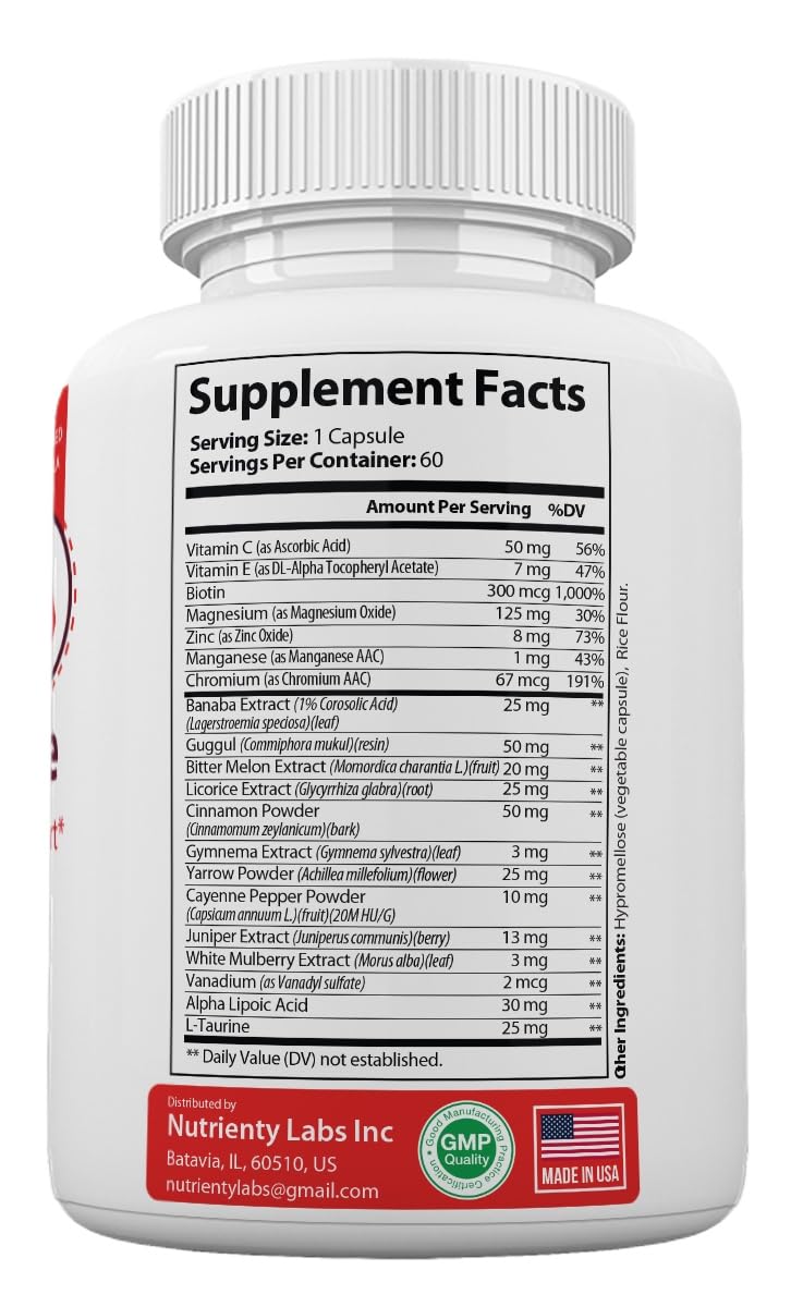 Zonata True Relief Blood Balance Premium Formula Capsules, 120 Capsules