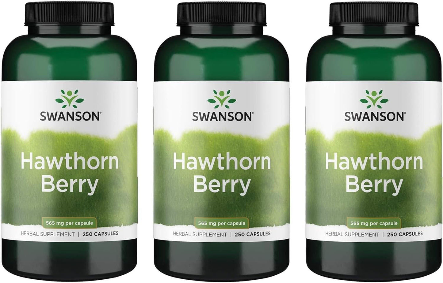 Swanson Hawthorn Berry Supplement Capsules 750