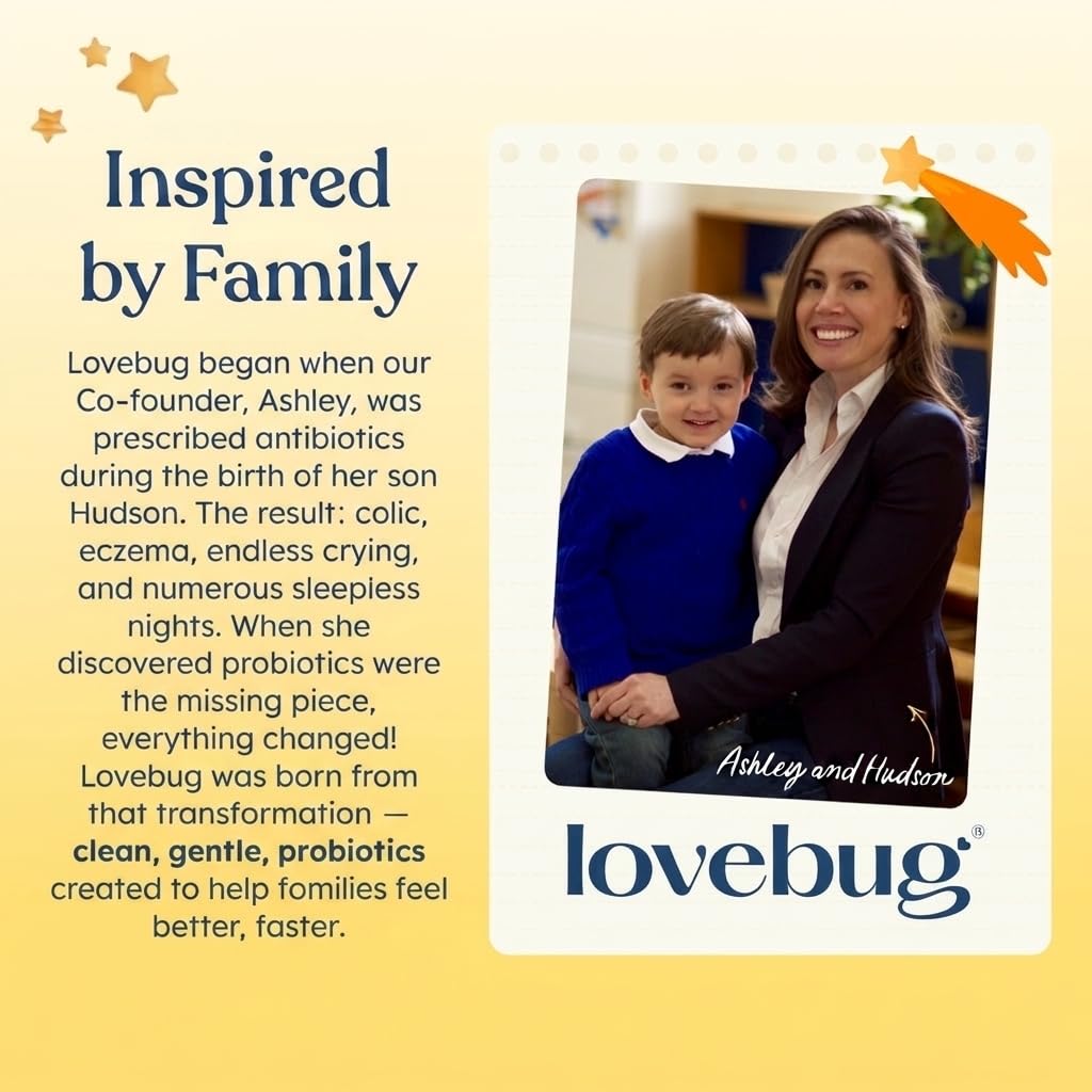 LOVEBUG Complete Mood Probiotic Capsule 30 Count